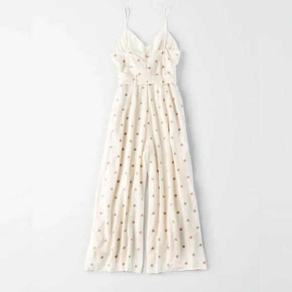 American Eagle Outfitters Polka Dot Jumpsuit |Size 6| - Picture 4 of 11